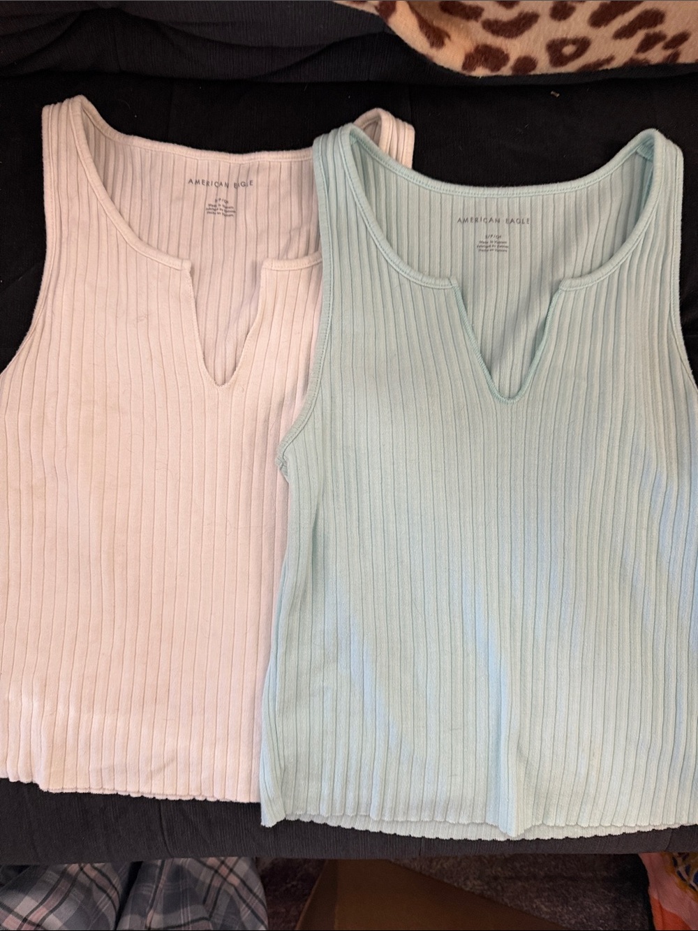 ✨ American Eagle Ribbed Tank Tops Bundle (Size Small) ✨